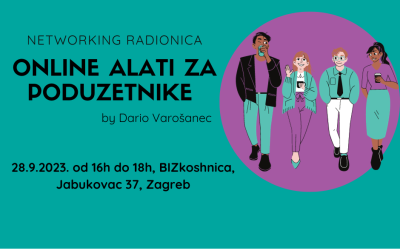 Dođite na besplatnu radionicu “Online alati za poduzetnike”